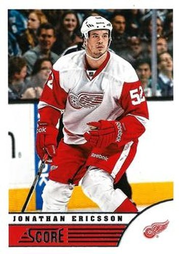 #171 Jonathan Ericsson - Detroit Red Wings - 2013-14 Score Hockey
