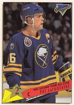 #171 Pat LaFontaine - Buffalo Sabres - 1993-94 Topps Premier Hockey
