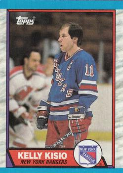 #171 Kelly Kisio - New York Rangers - 1989-90 Topps Hockey