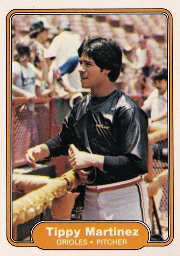 #171 Tippy Martinez - Baltimore Orioles - 1982 Fleer Baseball