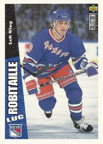 #171 Luc Robitaille - New York Rangers - 1996-97 Collector's Choice Hockey