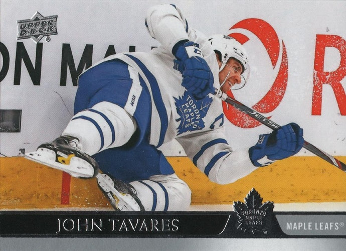 #171 John Tavares - Toronto Maple Leafs - 2020-21 Upper Deck Hockey