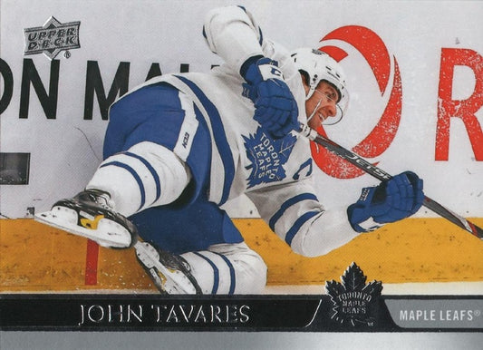 #171 John Tavares - Toronto Maple Leafs - 2020-21 Upper Deck Hockey