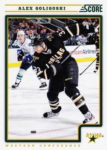 #171 Alex Goligoski - Dallas Stars - 2012-13 Score Hockey