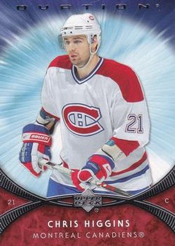 #171 Chris Higgins - Chris Higgins - 2007-08 Upper Deck Ovation Hockey