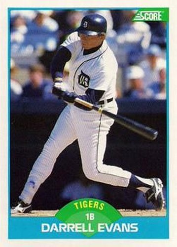 #171 Darrell Evans - Detroit Tigers - 1989 Score Baseball