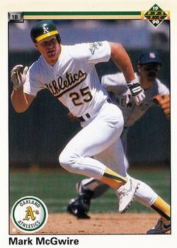 #171 Mark McGwire - Oakland Athletics - 1990 Upper Deck Baseball