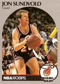 #171 Billy Thompson - Miami Heat - 1990-91 Hoops Basketball