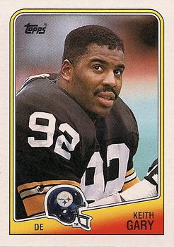 #171 Keith Gary - Pittsburgh Steelers - 1988 Topps Football