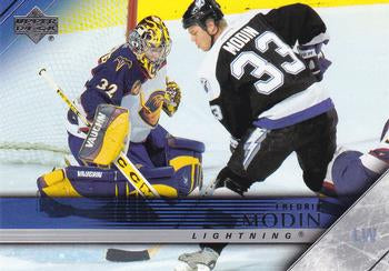 #171 Fredrik Modin - Tampa Bay Lightning - 2005-06 Upper Deck Hockey