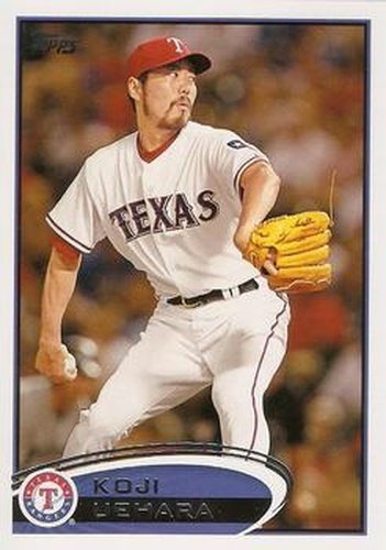 #171 Koji Uehara - Texas Rangers - 2012 Topps Baseball