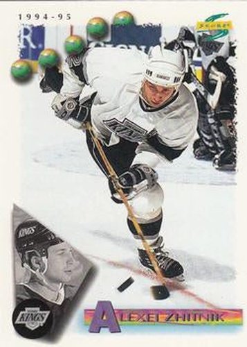 #171 Alexei Zhitnik - Los Angeles Kings - 1994-95 Score Hockey