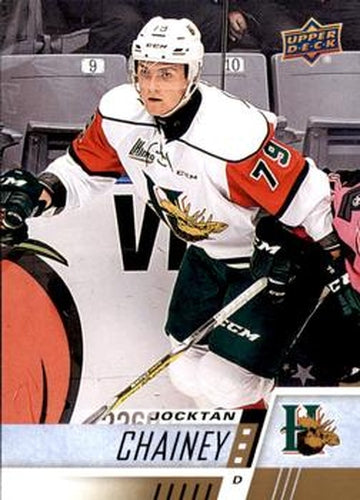 #171 Jocktan Chainey - Halifax Mooseheads - 2017-18 Upper Deck CHL Hockey
