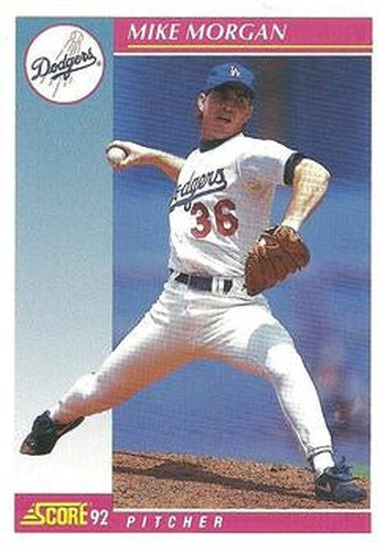 #171 Mike Morgan - Los Angeles Dodgers - 1992 Score Baseball