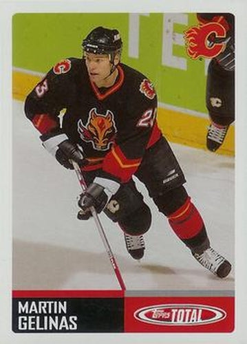 #171 Martin Gelinas - Calgary Flames - 2002-03 Topps Total Hockey