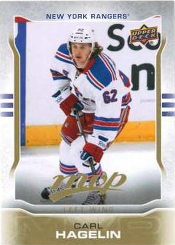 #171 Carl Hagelin - New York Rangers - 2014-15 Upper Deck MVP Hockey