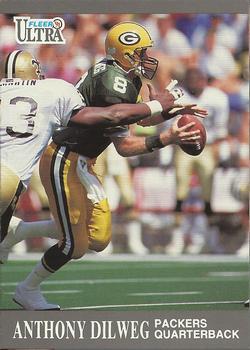 #171 Anthony Dilweg - Green Bay Packers - 1991 Ultra Football
