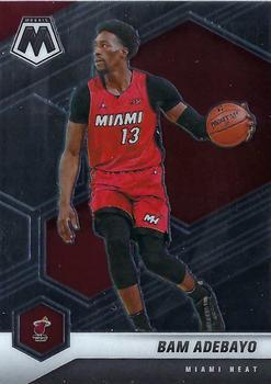 #171 Bam Adebayo - Miami Heat - 2020-21 Panini Mosaic Basketball