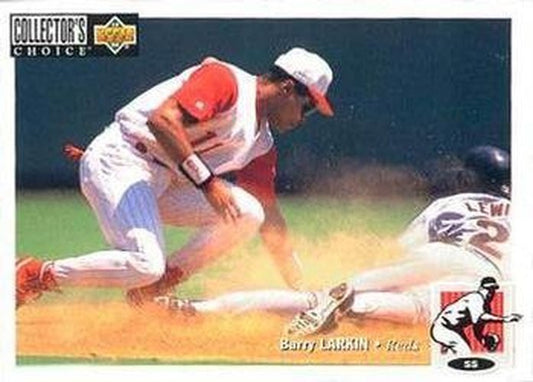 #171 Barry Larkin - Cincinnati Reds - 1994 Collector's Choice Baseball