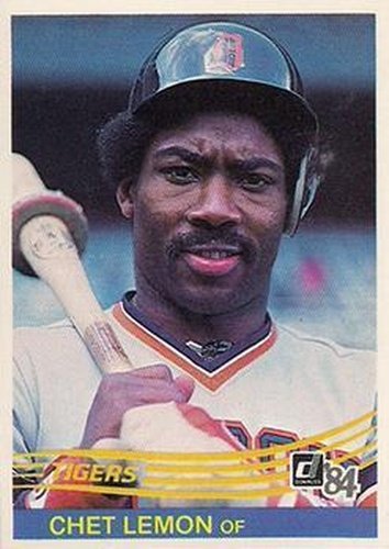 #171 Chet Lemon - Detroit Tigers - 1984 Donruss Baseball