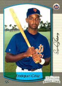 #171 Enrique Cruz - New York Mets - 2000 Bowman Baseball