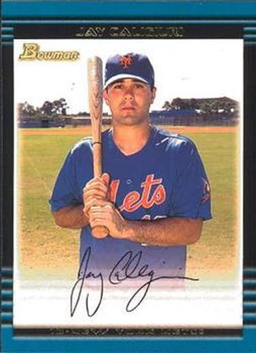 #171 Jay Caligiuri - New York Mets - 2002 Bowman Baseball
