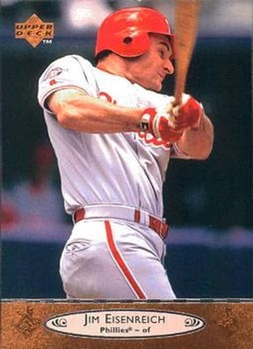 #171 Jim Eisenreich - Philadelphia Phillies - 1996 Upper Deck Baseball