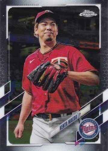 #171 Kenta Maeda - Minnesota Twins - 2021 Topps Chrome Baseball