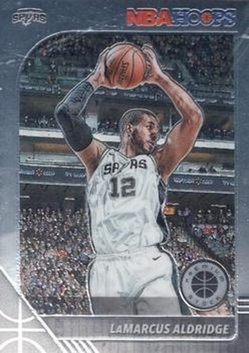 #171 LaMarcus Aldridge - San Antonio Spurs - 2019-20 Hoops Premium Stock Basketball