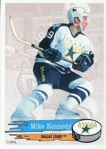#171 Mike Kennedy - Dallas Stars - 1995-96 Panini Hockey Stickers