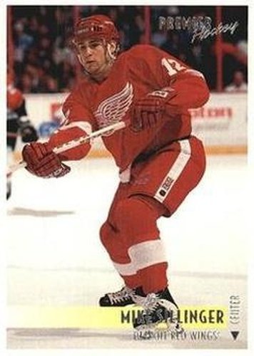 #171 Mike Sillinger - Detroit Red Wings - 1994-95 Topps Premier Hockey