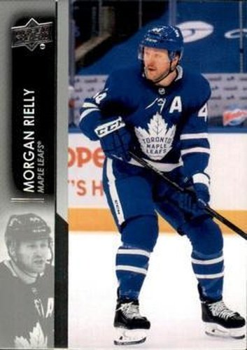 #171 Morgan Rielly - Toronto Maple Leafs - 2021-22 Upper Deck Hockey