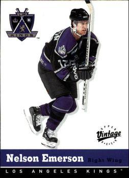#171 Nelson Emerson - Los Angeles Kings - 2000-01 Upper Deck Vintage Hockey