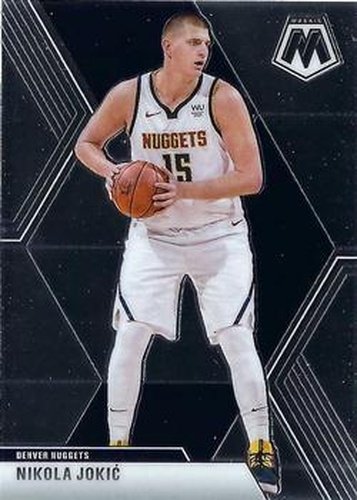 #171 Nikola Jokic - Denver Nuggets - 2019-20 Panini Mosaic Basketball