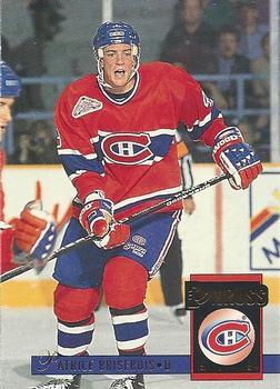 #171 Patrice Brisebois - Montreal Canadiens - 1993-94 Donruss Hockey