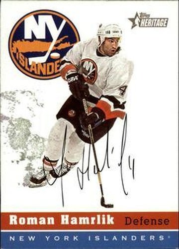 #171 Roman Hamrlik - New York Islanders - 2000-01 Topps Heritage Hockey