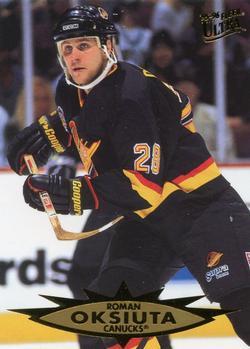 #171 Roman Oksiuta - Vancouver Canucks - 1995-96 Ultra Hockey