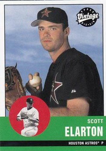 #171 Scott Elarton - Houston Astros - 2001 Upper Deck Vintage Baseball