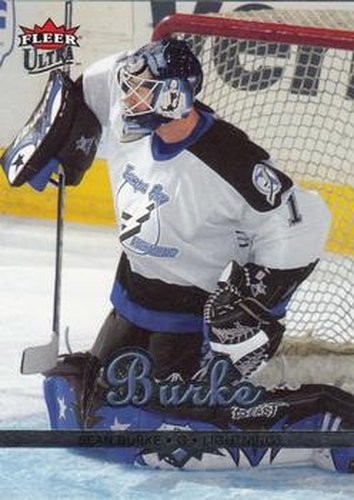 #171 Sean Burke - Tampa Bay Lightning - 2005-06 Ultra Hockey