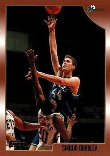 #171 Shawn Bradley - Dallas Mavericks - 1998-99 Topps Basketball
