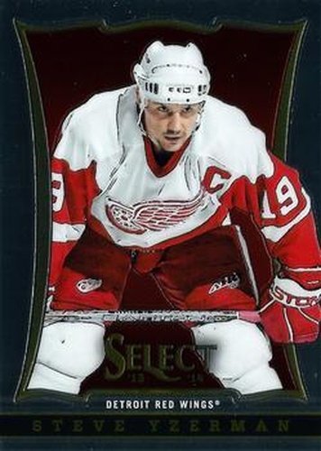 #171 Steve Yzerman - Detroit Red Wings - 2013-14 Panini Select Hockey