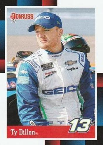 #171 Ty Dillon - Germain Racing - 2021 Donruss Racing