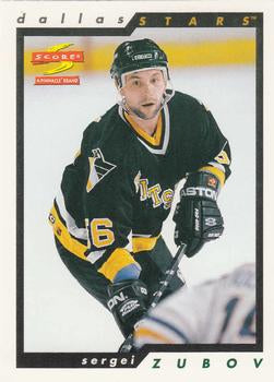 #171 Sergei Zubov - Dallas Stars - 1996-97 Score Hockey