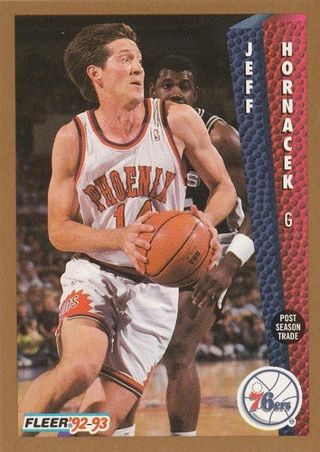 #171 Jeff Hornacek - Philadelphia 76ers - 1992-93 Fleer Basketball