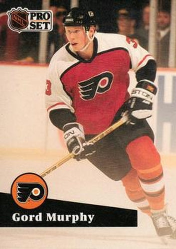 #171 Gord Murphy - 1991-92 Pro Set Hockey