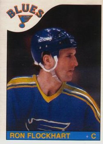 #171 Ron Flockhart - St. Louis Blues - 1985-86 O-Pee-Chee Hockey