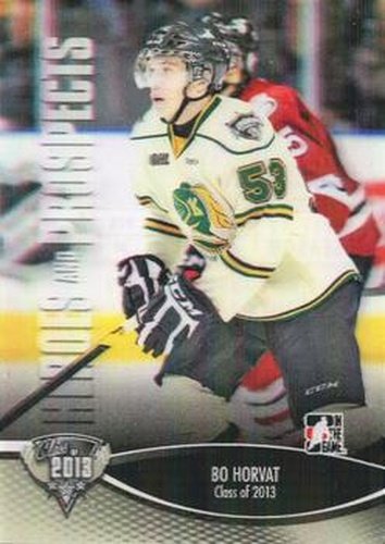 #171 Bo Horvat - London Knights - 2012-13 In The Game Heroes and Prospects Hockey