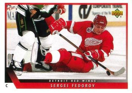 #171 Sergei Fedorov - Detroit Red Wings - 1993-94 Upper Deck Hockey
