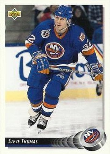 #171 Steve Thomas - New York Islanders - 1992-93 Upper Deck Hockey
