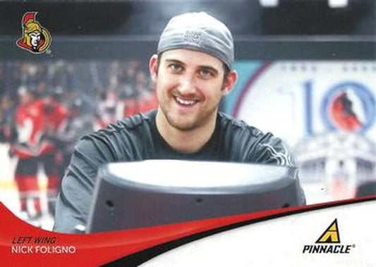 #171 Nick Foligno - Ottawa Senators - 2011-12 Panini Pinnacle Hockey
